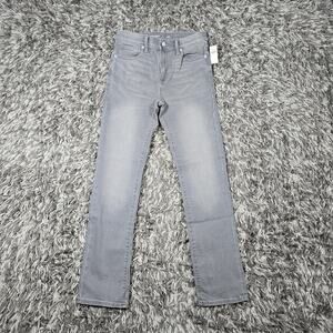 Old Navy Jeans Boys 16 Gray Built In Tough Slim 360 Stretch Denim Pants